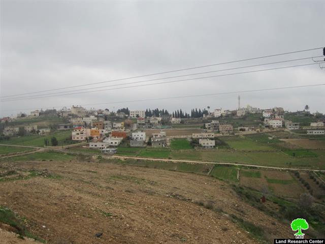 Ravaging 60 trees in Jinsafut village in Qalqiliya