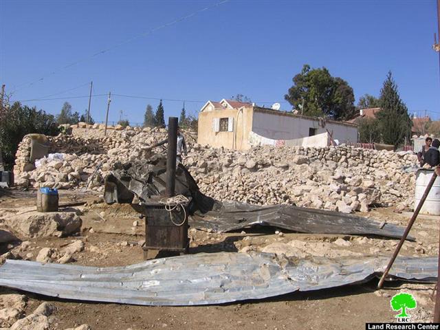 Demolition a Palestinian Residence  Expansions in Karmael Colony