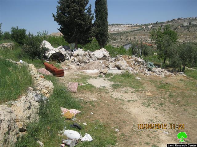 Demolishing a Shack in Beit Jala