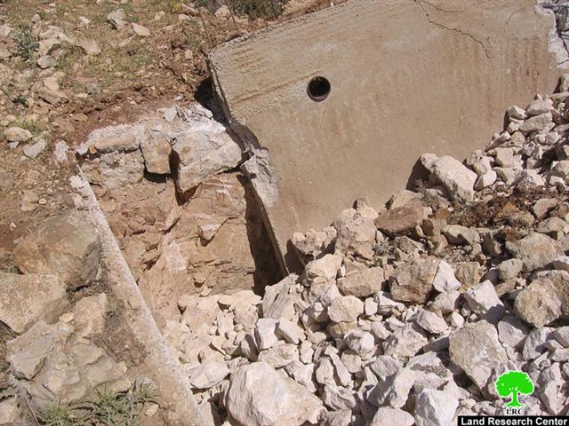 Demolishing a Cistern and a Shack
