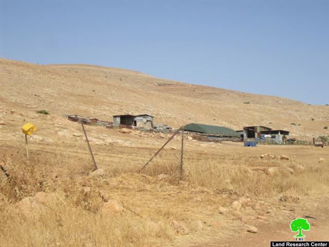 مصادرة  جرار زراعي في سهل البقيعة