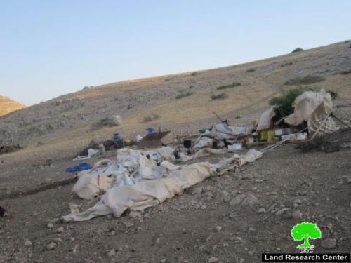 الاحتلال يهدم خربة حمامات المالح للمرة الثالثة خلال أسبوع واحد