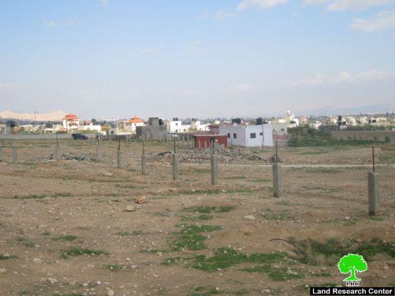 Stop-work Orders in Steih in Steih area in the northeast of Jericho