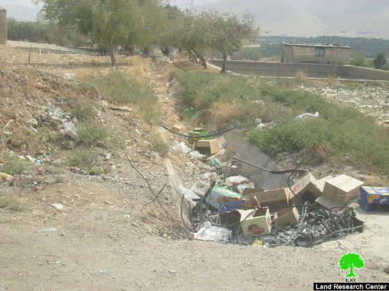 An expansion water for a cistern in Al-Jiftlik, Jericho