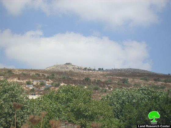 Attacks on Palestinian Farmers in Burin