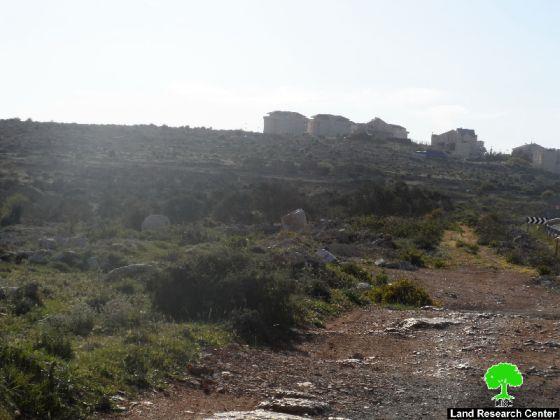 Capturing 117.837 dunums of Salfit Lands