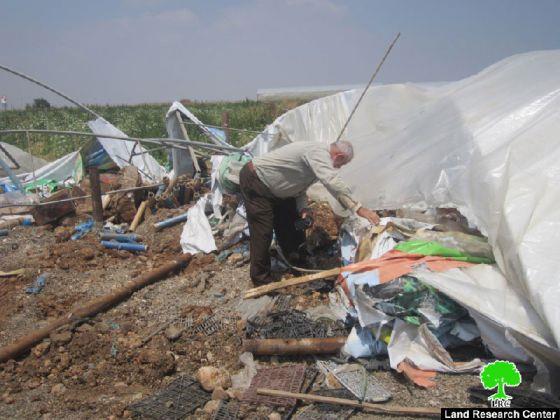 Demolishing Structures in the Jordan Valley