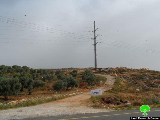 مستعمرو “تفوح” يشرعون بإقامة بؤرة استيطانية جديدة على أراض قرية يتما  / محافظة نابلس