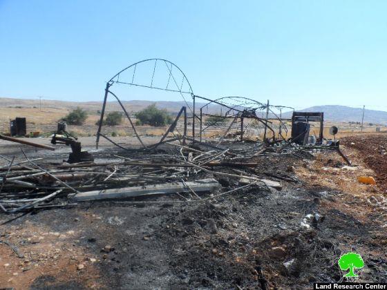 Fanatic Colonizers Burn a Farm in Tobas