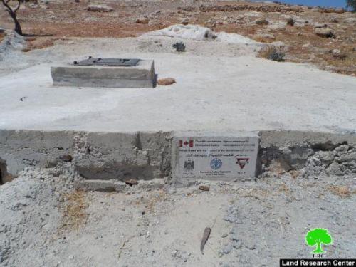 إخطار بوقف العمل وآخر بالهدم في بئري مياه بمنطقة القانوب شرق سعير