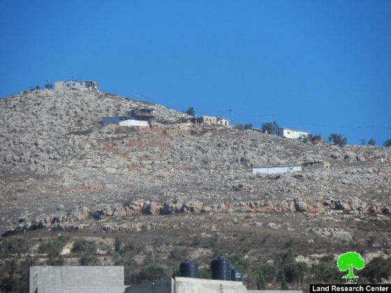 إنشاء حي استعماري جديد باسم ” هاربراخا” في مستعمرة براخا في قرية بورين