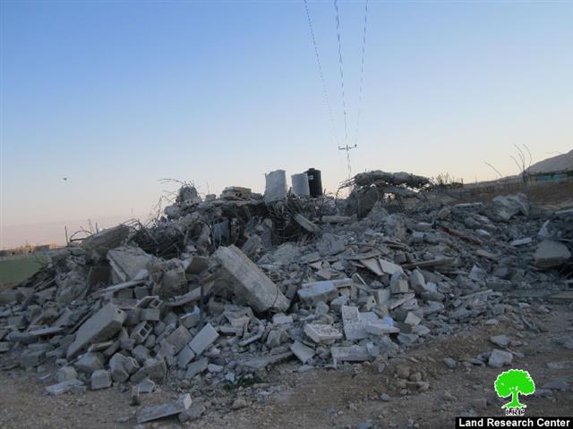 House demolition in Jericho