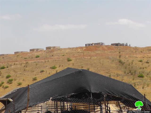 The West Bank colony of Maskiyyot is going under expansion