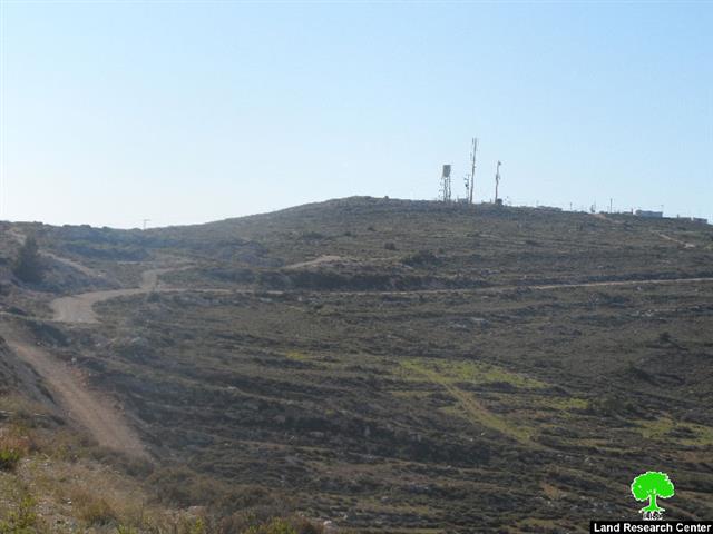 Reopening of an agricultural road that serves an outpost