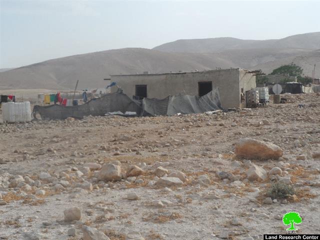 إخطار بهدم 5 بيوت سكنية في منطقة فصايل الفوقا / محافظة أريح