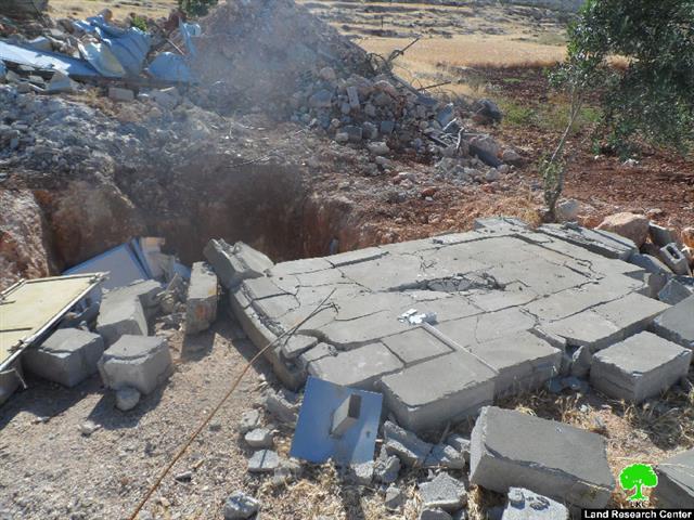 Another Demolition Operation in Khirbet at-Taweel in Less than Two Weeks