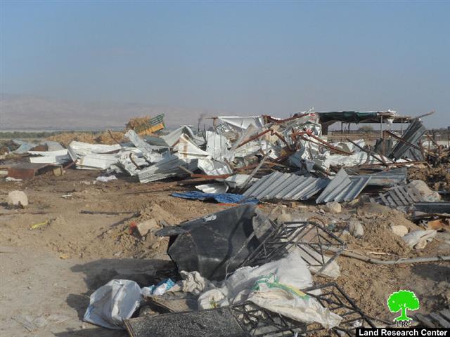 Demolition of a Bedouin Community in Al Jiftlik- Jericho Governorate
