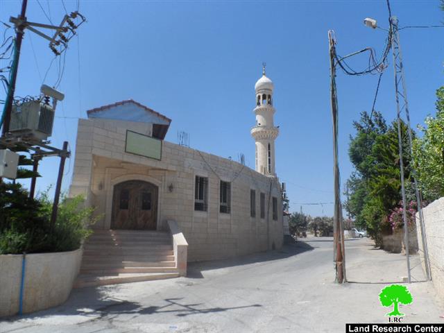 الاحتلال الإسرائيلي يقرر هدم مسجد ” الهادي محمد” في مخيم الجلزون