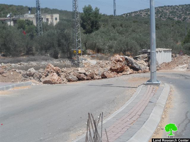 Enforcing Blockade of Deir Istiya Entrance – Salfit Governorate
