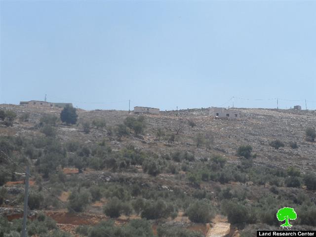 A new colonial quarter in the outpost of Har Bracha in Nablus