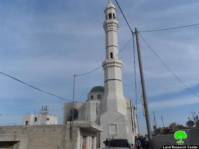 The latest of which was the attack on Othman Bin Affan mosque 
Land Research Center documents 14 attacks on mosques during 2014 in the West Bank