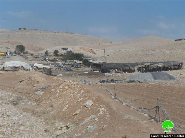 The Israeli military confiscates 4 residential rooms  from the Bedouin community of Arab al-Kaabna