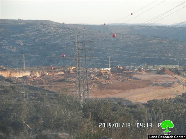 Emmanuel colony goes under expansion at the expense of Deir Istiya lands