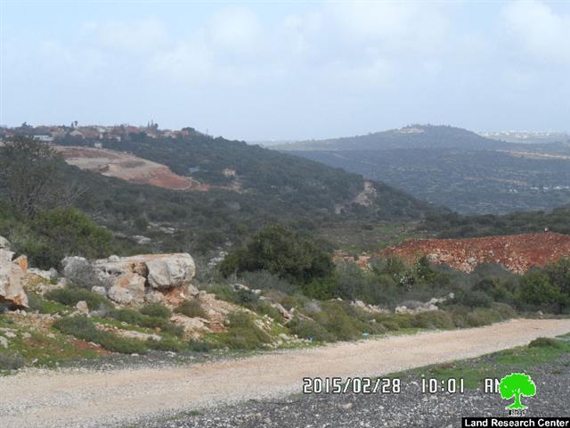 أعمال توسعة جديدة تشهدها مستعمرة “ياكير” على حساب أراضي دير استيا