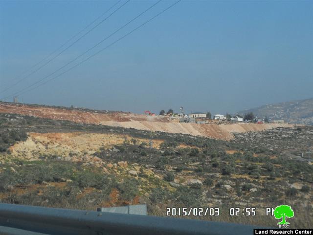 Expansion works on the outpost Novi Nehemiah