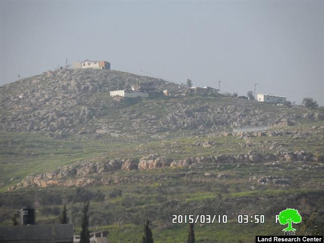 Givat Ronen colonists sabotage 35 olive trees in Nablus