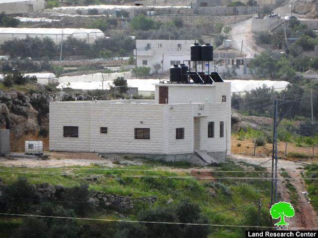 Stop-work and construction orders on houses in the Hebron village of Surif