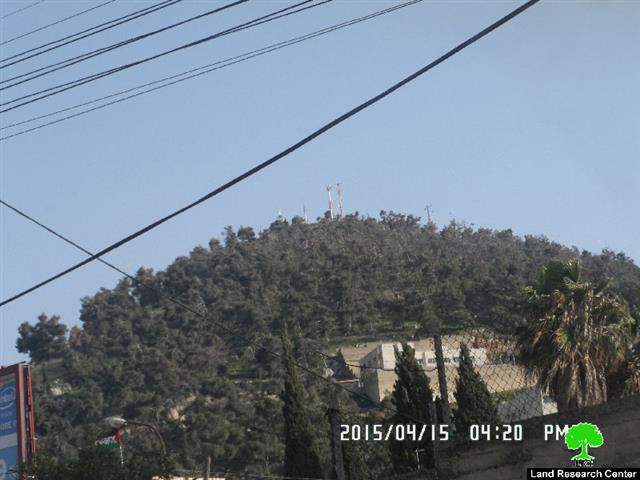 The summit of Mount ‘Ebal: A target for occupation