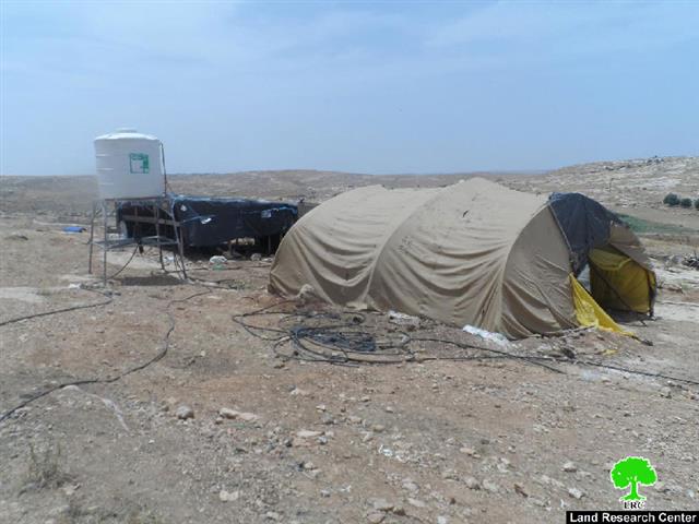 Stop-work orders on structures in the Hebron village of Susiya