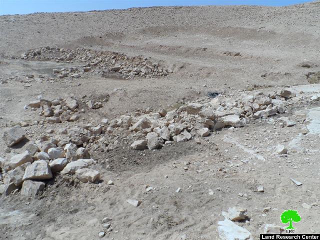 The Israeli occupation demolishes sheep barns in the Hebron village of Yatta
