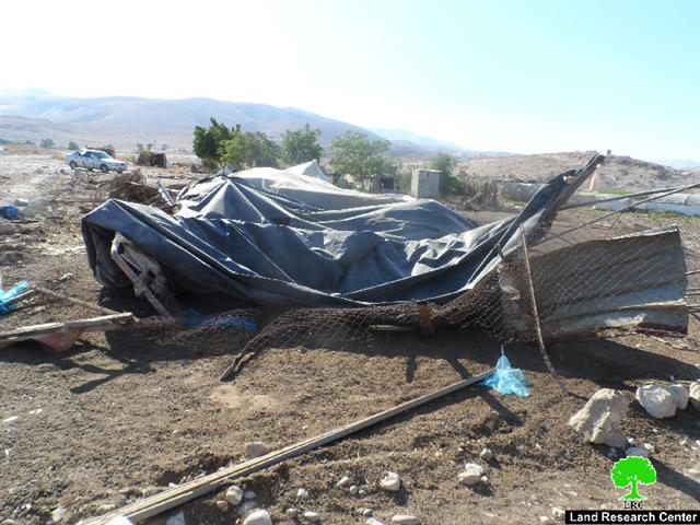 Demolitions of structures in the villages of Northern Jericho