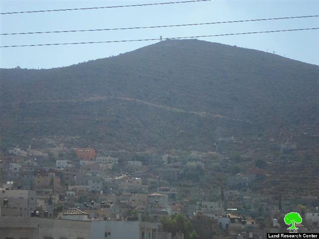 Confiscation and “extension of validity of land grab” notices in Nablus city