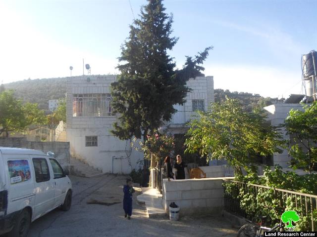 Price Tag colonists attack a house in Ramallah