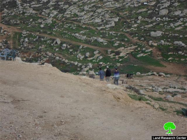 The Israeli Occupation Forces threat Ain Al-Rash-ash hamlet of demolition