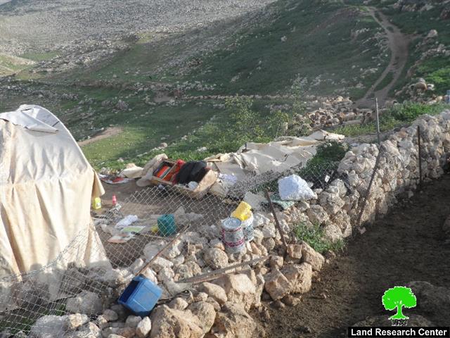 Israeli Occupation Forces demolish Khirbet Tana for the third time in row