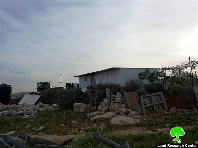 Stop-work orders in the Yatta hamlet of Um Al-Kheir