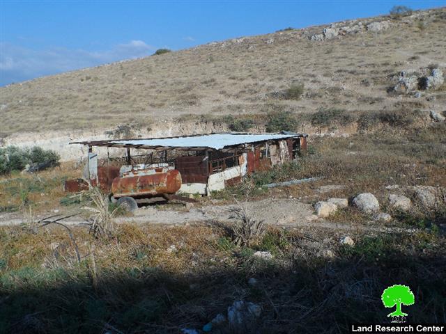 Israeli Occupation Forces serve stop-work orders on 13 structures in Tubas governorate