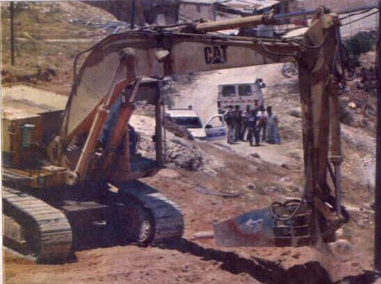 New Israeli Settlement in Jabel Al- Mukaber