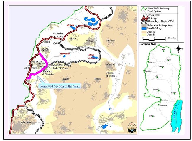 Wall removal or play of route