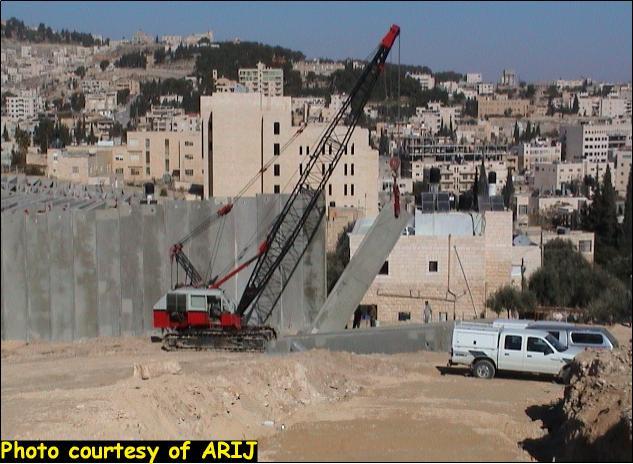 Abu Dis:  A Palestinian Town Tarred by the Israeli Wall