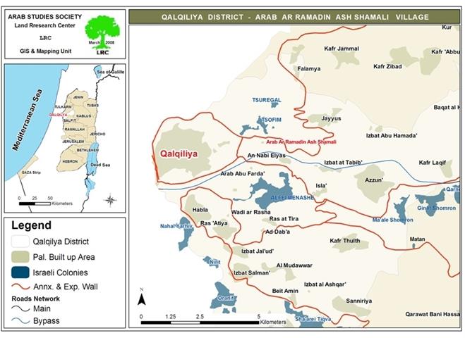 Stop-Work Orders against a number of structures in ‘Arab ar Ramadin ash Shamali