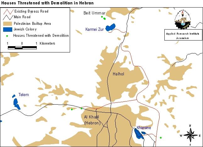 For the safety of Israeli settlers on roads !!