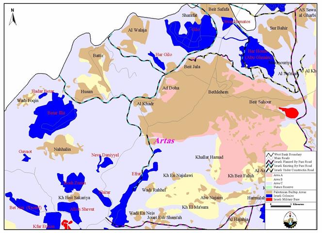 The Reoccupation of Civilian Population: The Case of Artas Village