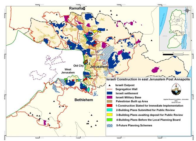 Building plans in East Jerusalem Post Annapolis