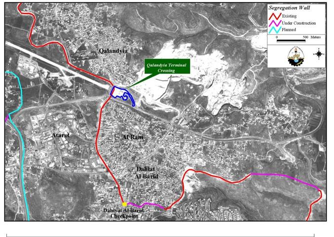 Israeli High Court Rejects Appeal of Al-Ram Residents to keep Access to Jerusalem open