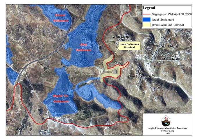 Israel declares the construction of a New Terminal in Bethlehem Governorate